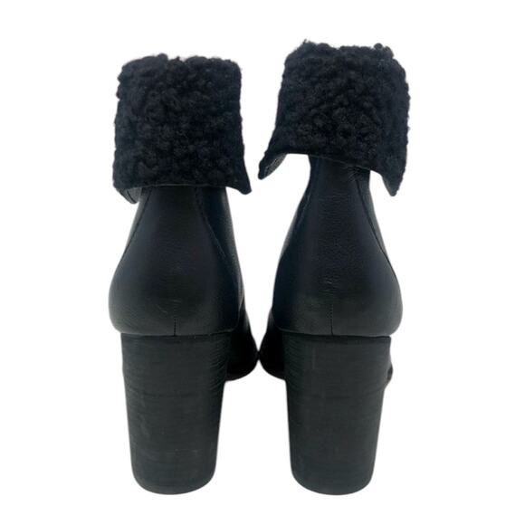 NWOT Splendid Kiley Faux Fur Collar Booties – Sz 10 - Picture 6 of 7